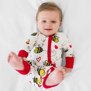 Little Sleepies Bee Mine Zippy